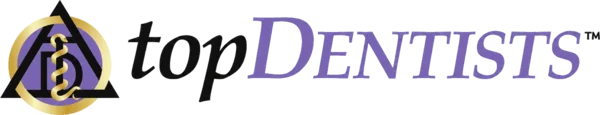 topDentists logo, iCare recognized among the top dentists and orthodontists serving Gwinnett County and metro Atlanta
