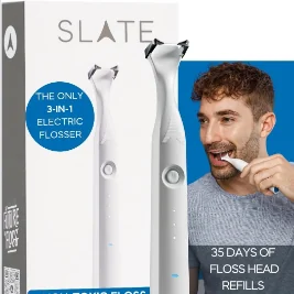 Slate Electic Flosser
